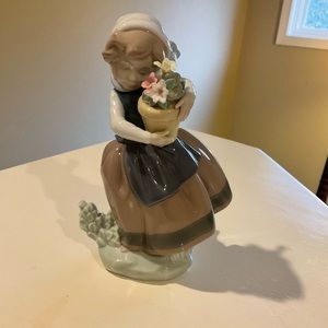 Spring is Here Girl Figurine